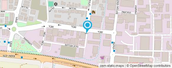 מפת הגעה אל מוסך ציקי אורן BMW