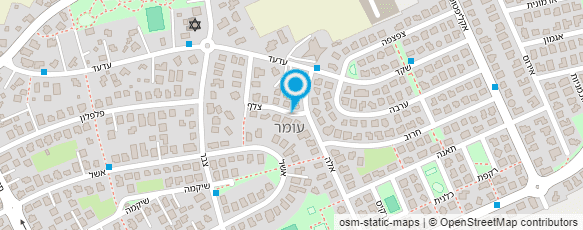 מפת הגעה אל פרופ' גלינסקי דוד