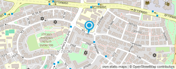 מפת הגעה אל המכללה הטכנולוגית באר-שבע (ע"ר)