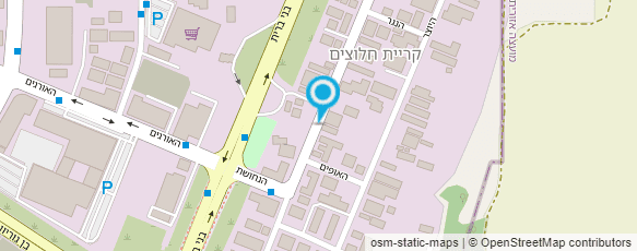 מפת הגעה אל ב. יאיר קרבורטורים