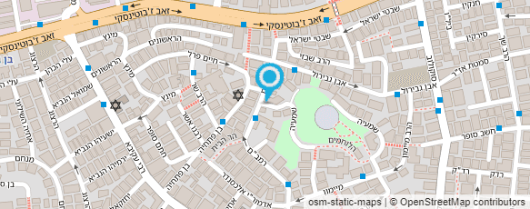 מפת הגעה אל גן הופר זהבה