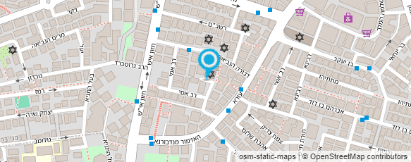 מפת הגעה אל גן יפת פרידה