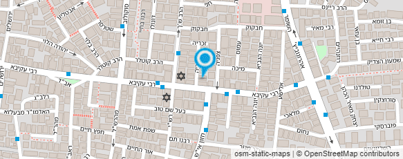 מפת הגעה אל גן דברי שיר