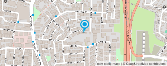 מפת הגעה אל גן בלומה