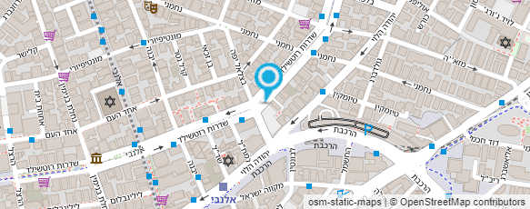 מפת הגעה אל בנק הפועלים בע"מ