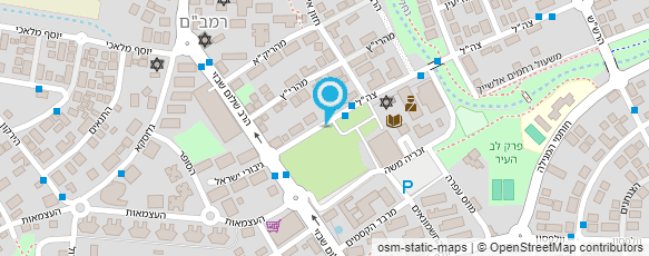 מפת הגעה אל שירותי בריאות כללית