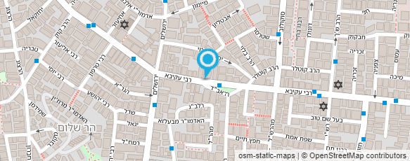 מפת הגעה אל טיפת חלב רבי עקיבא