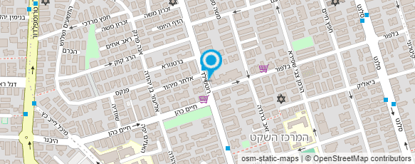 מפת הגעה אל המרכז לבריאות האישה