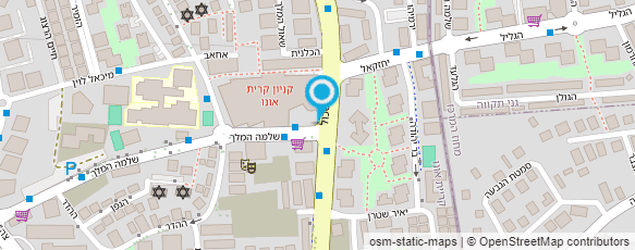 מפת הגעה אל כללית סמייל