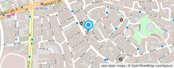 מפת הגעה אל רהיטי ירושלים