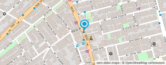 מפת הגעה אל דובב חיים