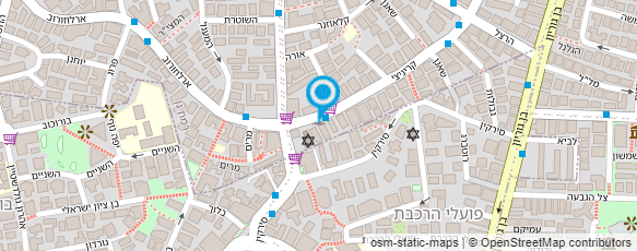 מפת הגעה אל בית השקד והטבע