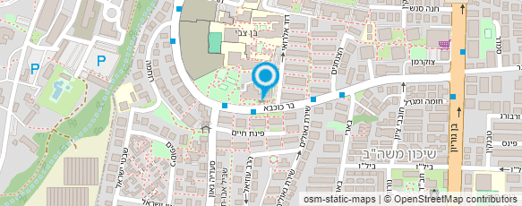 מפת הגעה אל נגריית רהיטים צנעני אריה