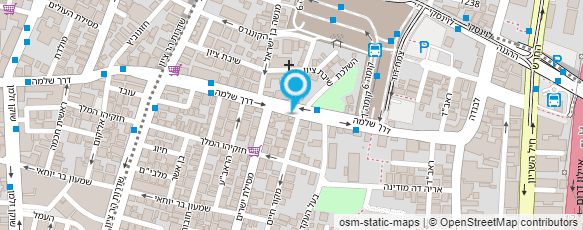 מפת הגעה אל ראובן קבלן צבע