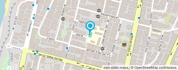 מפת הגעה אל העמותה לחינוך בלתי פורמלי