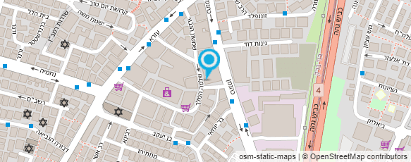 מפת הגעה אל עלה - יד לטף