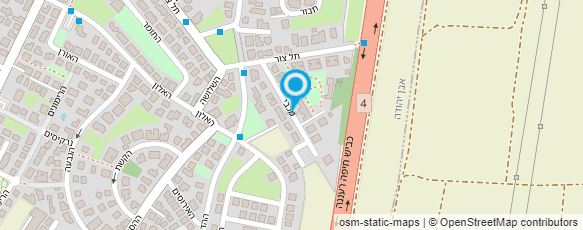 מפת הגעה אל גג-חן