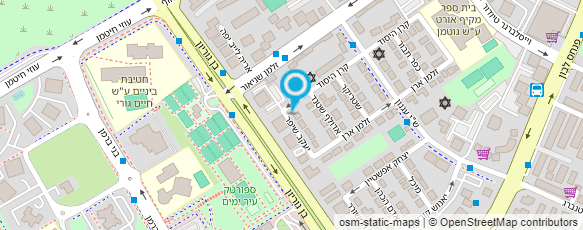 מפת הגעה אל גן מעון הדרדסים