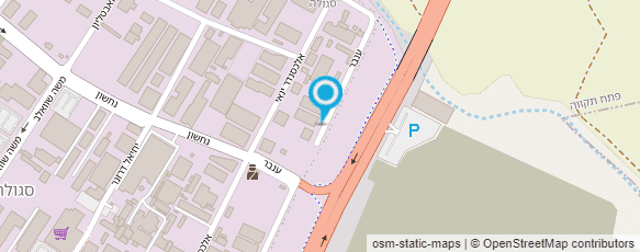 מפת הגעה אל שיש דן תעשיות שיש ואבן (1995) בע"מ