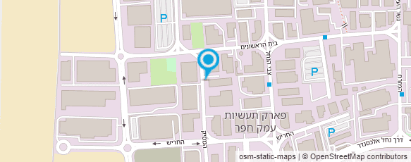 מפת הגעה אל אמץ אלומיניום בע"מ