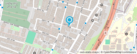 מפת הגעה אל "עלה" - עזר לילד הנכה