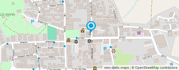 מפת הגעה אל גלעד אשר