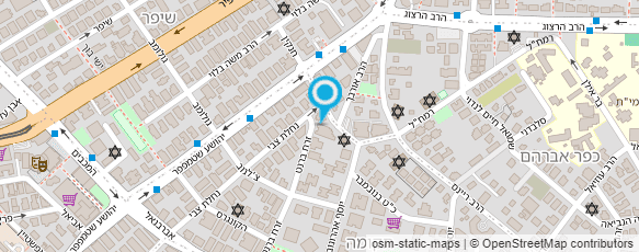 מפת הגעה אל השירות של קובי מפת הגעה אל השירות של קובי