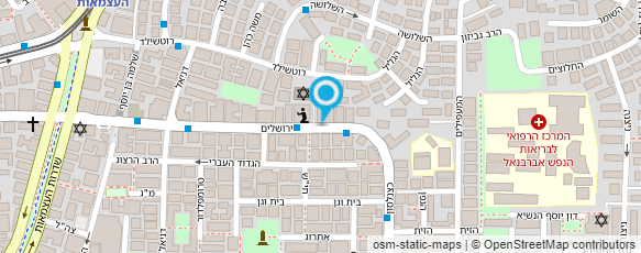 מפת הגעה אל ד"ר אדלמן אלכס