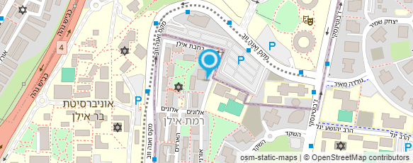 מפת הגעה אל ד"ר זילבר - רוזנברג אילנה