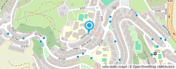 מפת הגעה אל חט"ב גבעת זאב