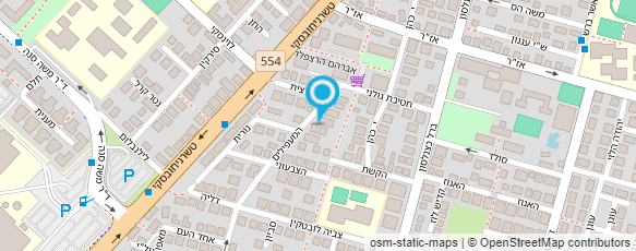 מפת הגעה אל המכון לתזונה נכונה