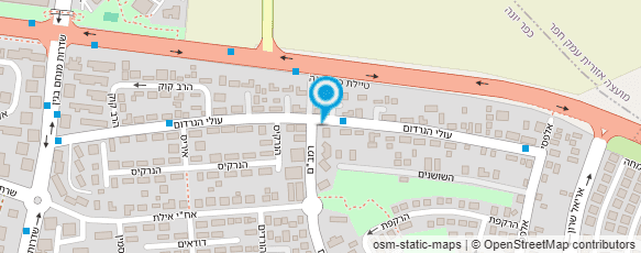 מפת הגעה אל מיני מרקט הכפר