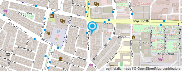 מפת הגעה אל אל"י האגודה להגנת הילד