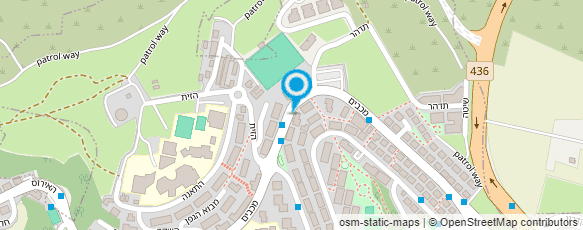 מפת הגעה אל ד"ר ירום אריה