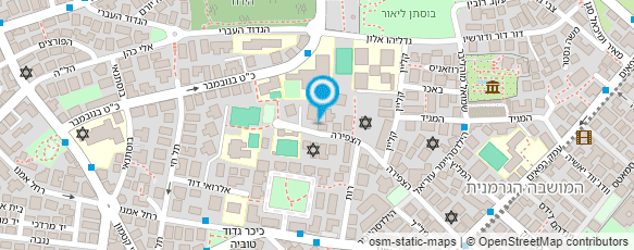 מפת הגעה אל בית נורבגיה מכון כרמל