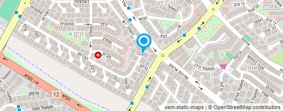 מפת הגעה אל נגריית פרטוש בע"מ