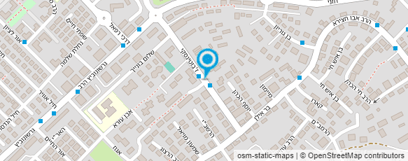 מפת הגעה אל ישיבת בני עקיבא נתיבות