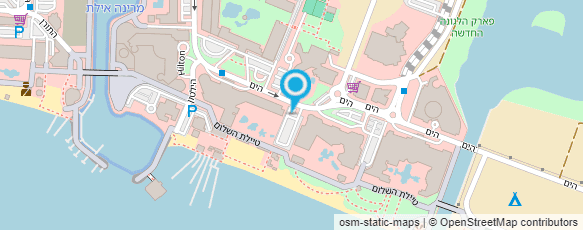 מפת הגעה אל דן אילת-מלון