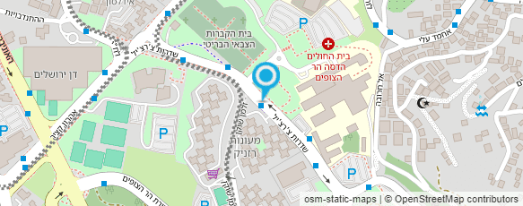 מפת הגעה אל המרכז לטניס לרנר