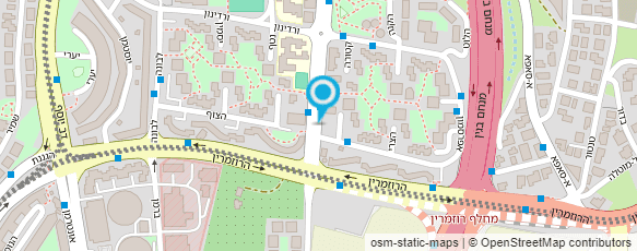 מפת הגעה אל המספרה של הרצל