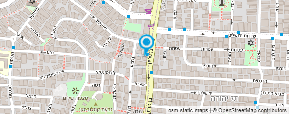 מפת הגעה אל בית גלבוע גבעתיים/ראשל"צ