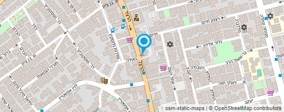 מפת הגעה אל גינזבורסקי אריה