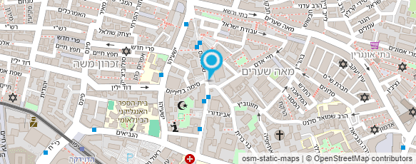 מפת הגעה אל המרכז הארצי למחלת הנסן