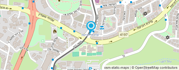 מפת הגעה אל בי"ס תיכון פסגת זאב