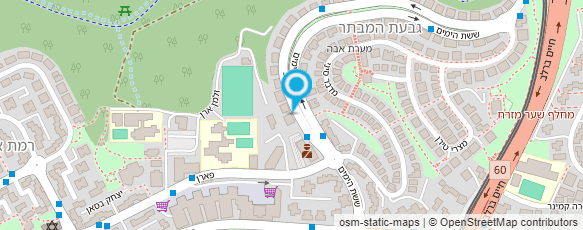 מפת הגעה אל המקווה בירושלים