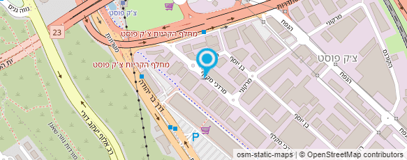 מפת הגעה אל דקס יבוא ושיווק רהיטים בע"מ