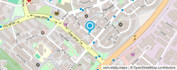 מפת הגעה אל עמל הישגים - שדרות