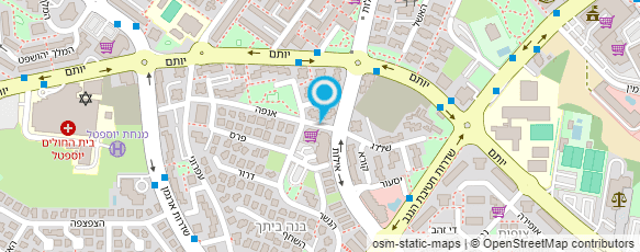 מפת הגעה אל מכבסת ניקיטה בשירות עצמי