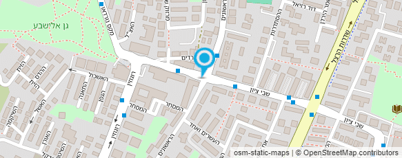 מפת הגעה אל בר-אולפן עידן