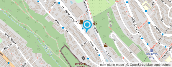 מפת הגעה אל ג'י. או. גלריה לאמנות